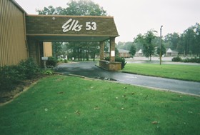 Drive thru and drop off at main entrance.