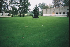 Large backyard w/ Outdoor pavilion