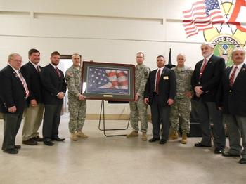 Michigan National Guard honors Bay City Elks for Christmas Charity donation