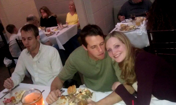 Dan & Brittany at Thanksgiving Dinner 2011