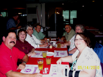 Our Guests from the Burien Elks, ER Scott Knight and wife patti in foreground