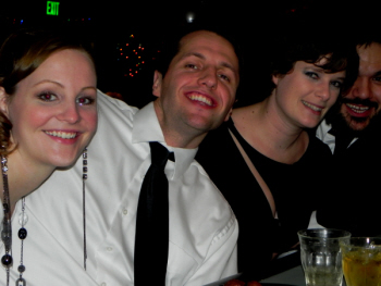 Brittany, Dan & Celeste enjoying New Years 2011 at the Seattle Elks!