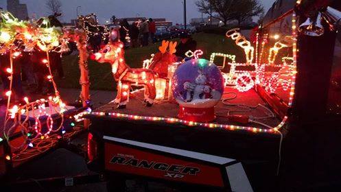 Christmas float