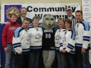 Community Warm Up Police & probation co-sponsor 