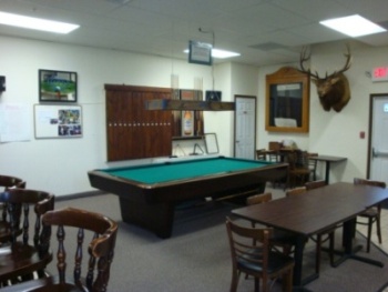 another view of the Pool table area 