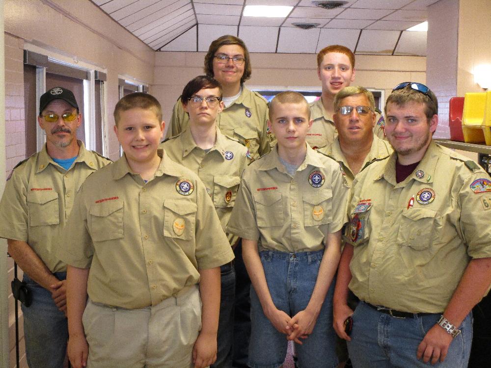 Flag Day Ceremony
Boy Scout Troup 676 presented the history of the flags.