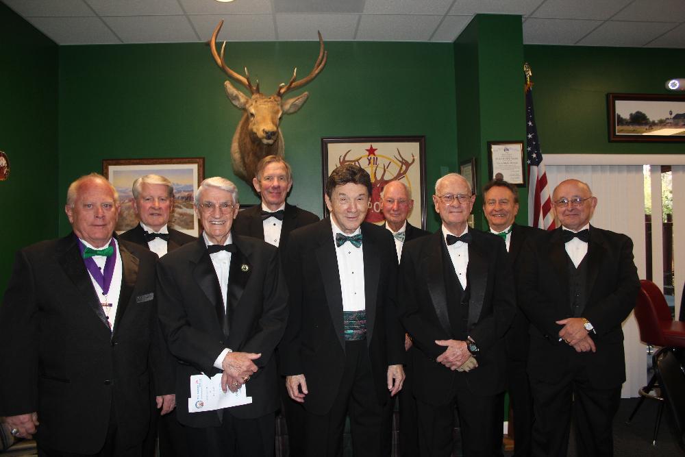 Past Exalted Rulers March 2017
from left..Tom Rezner, Hinton Wells, John Harris, Dan Vossman, Joseph Andrei, James Sykes, Remo SIlvestrini, Robert Lewkowicz, Robert Amy