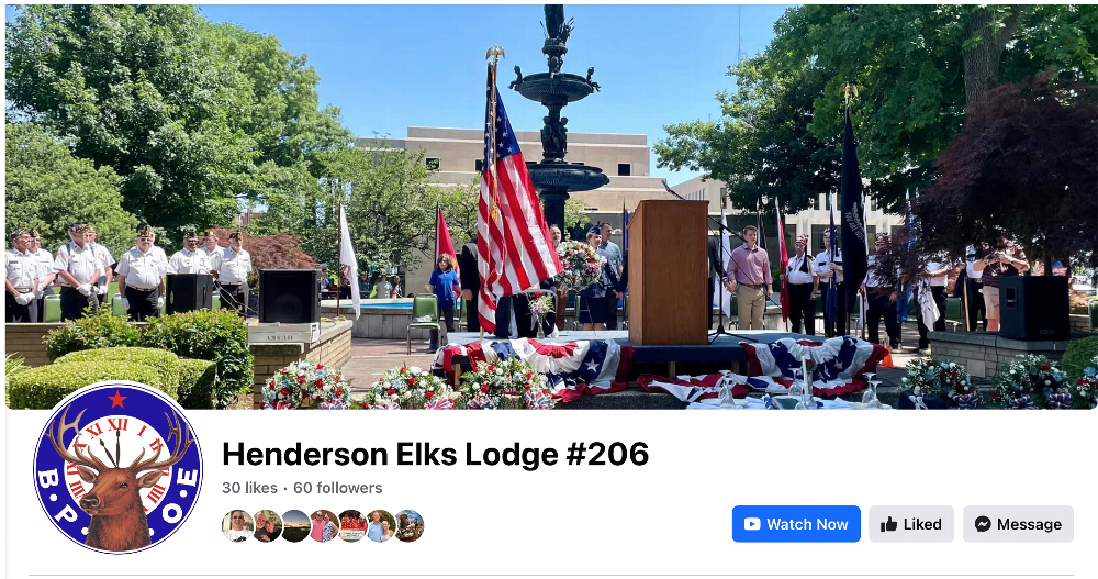 Follow us on Facebook https://www.facebook.com/Elks206