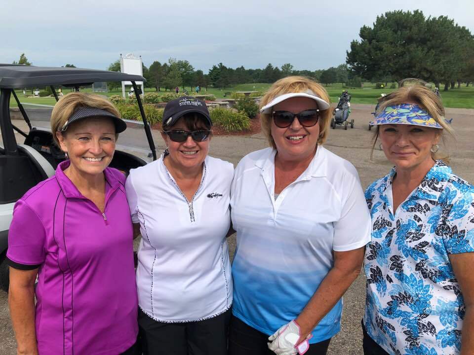 Some of the beautiful ladies from the Sadie Hawkins tournament