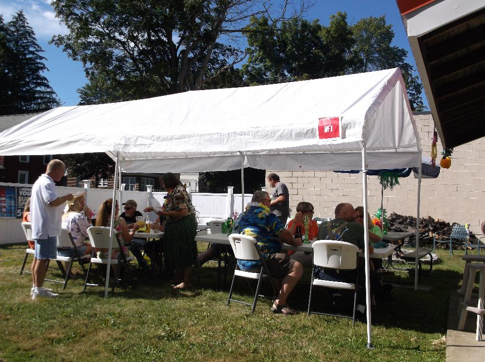 Guests at Buffett Party