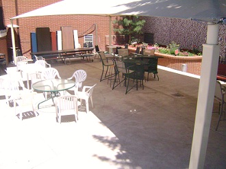 Lower Patio Area