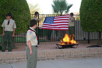 Flag retirement Wednesday after Flag Day