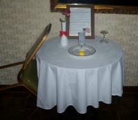 MIA/POW Missing Man Table