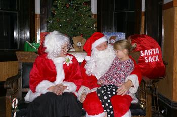 2013 Yule Night pictures with Santa and the Mrs.