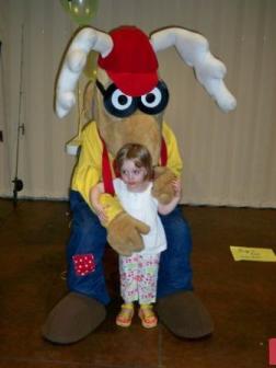 Little Bailey attends High On Fishing with Elroy the Elk