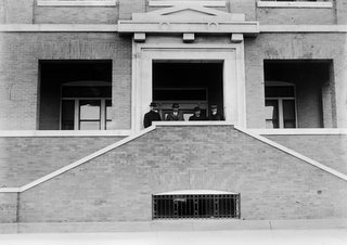 Original front steps of Miles City Elks 537
