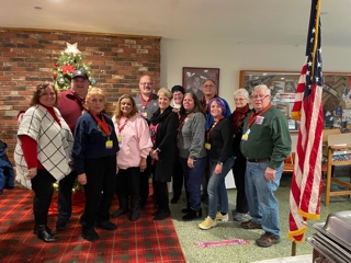 2022 Rose Parade at Pasadena Lodge with GER Keith Mills, First Lady Amy and State Officers.