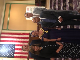 September 22 Initiates from left to right Christine Vallone, ER Teresa Skobba, Steven Arellano, Dr. Mark Wayne Dundee and Stephen Andrew Macala.