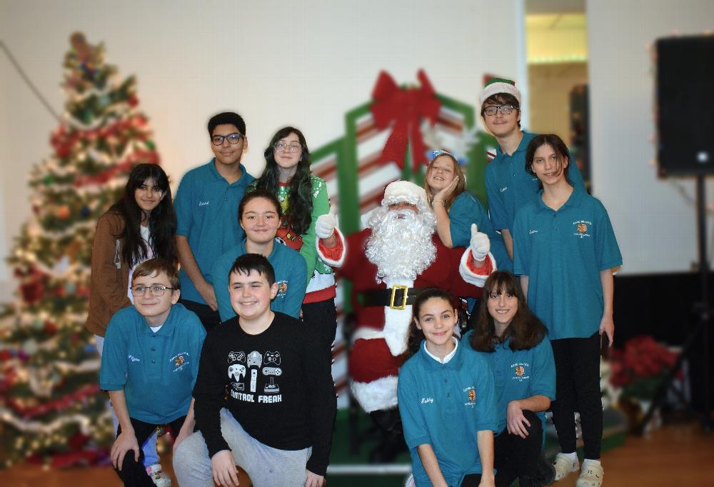 Our Antler Lodge #21 enjoying Lunch with Santa 12/10/23