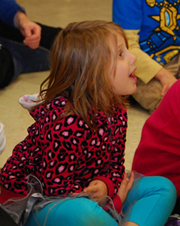 At the lodge Children's Christmas Party, held on December 19th, 2014, our little guests enjoy the magic of "Amazing Lou"