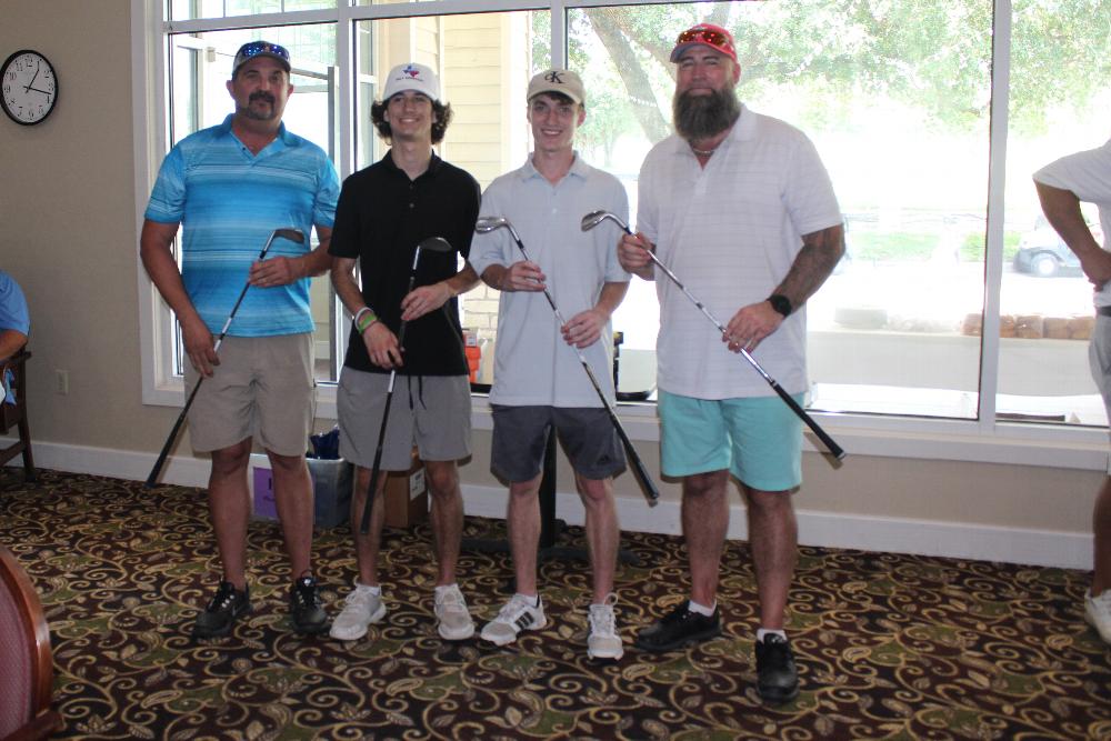 Second Place Team, 2023 Golf Tourney