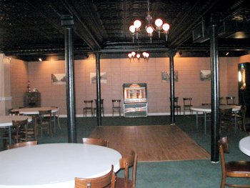 Recently remodel dinning room with the recent addition of a dance floor Dance floor 