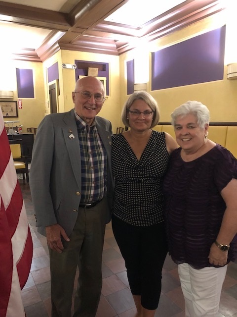 Elks Vern and Lois Singleton with their daughter and new Elks member Lori Jerauld