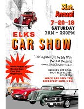 The 31st Annual Car Show.

July 20, 2019