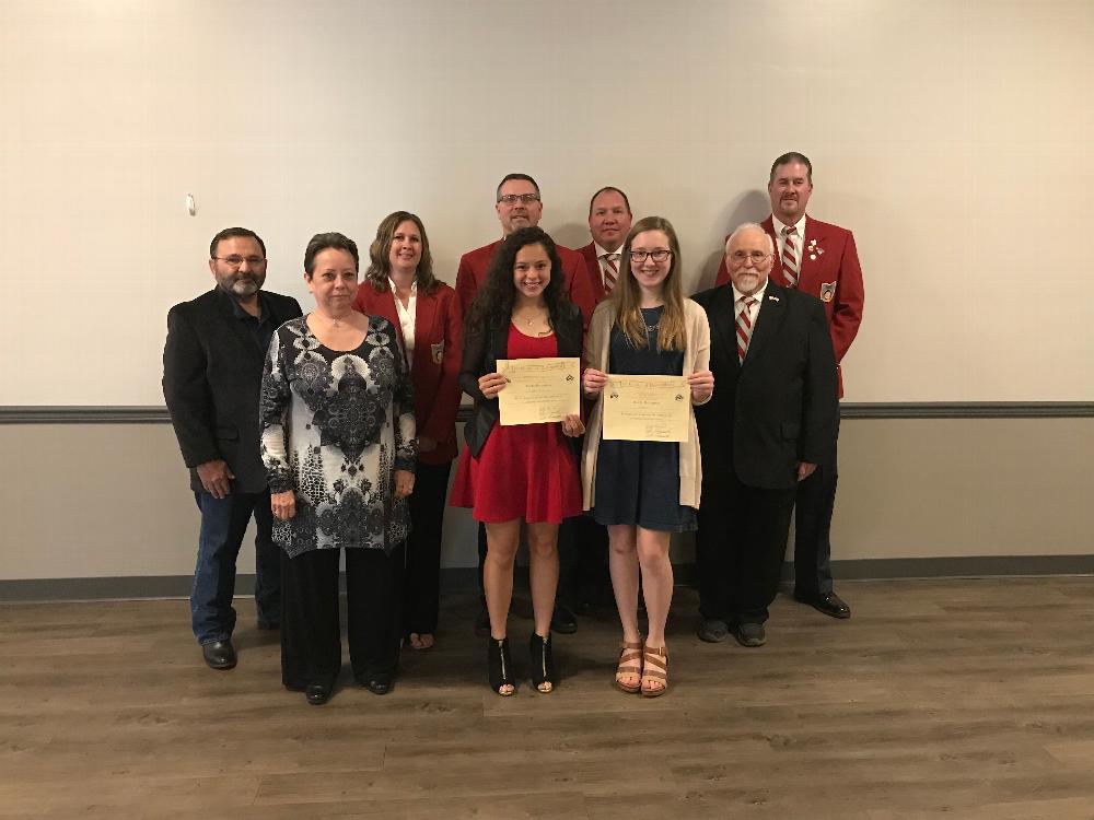 Youth banquet and scholarship winners for 2018