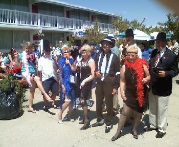 Frank Barone's "gang" poses after Frank's winning 2nd VP at the Elks State Convention 2009 at SeaCrest Hotel in Falmouth, MA.