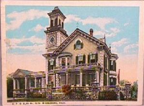 Postcard of original Elks bldg circa 1910.