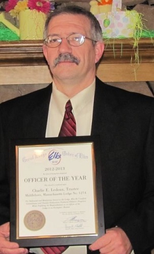 Officer of the Year Charles Ledoux