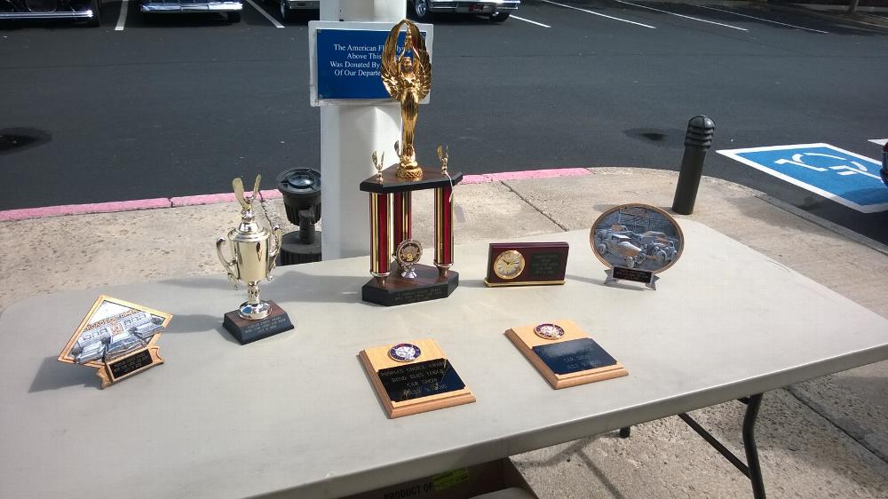 Bend Lodge #1371 Car Show Trophies 2016