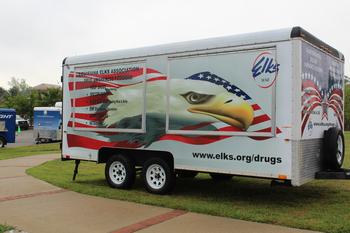 Louisiana Elks Association Drug Awareness Trailer