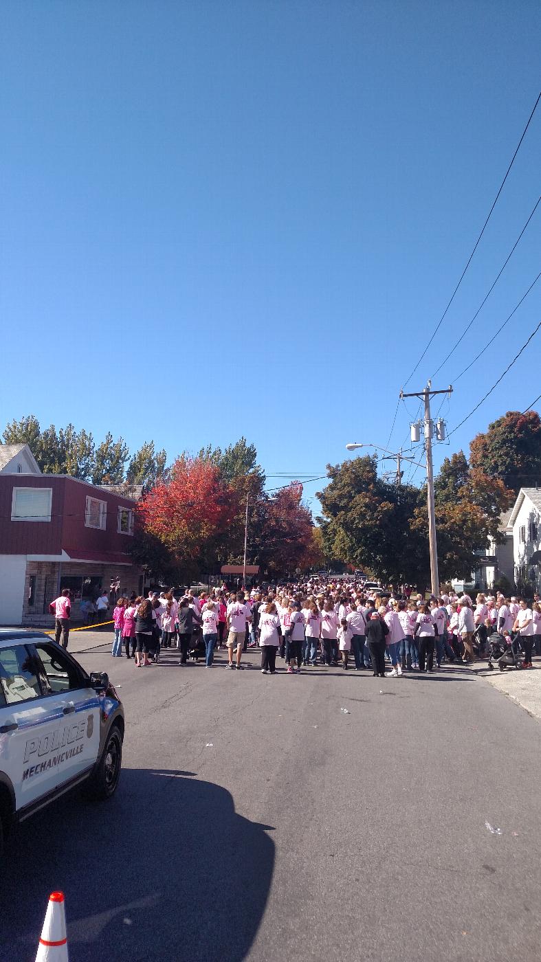 Initiated from the Lodge. Over 1500 walkers were in attendance for this special cause.