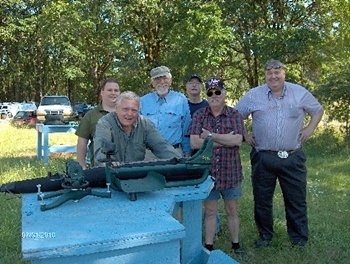 At the 600 yard line.  It looks like it was a good day to shoot!