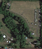 Aerial view of Park.  Hwy 101 at left edge of picture