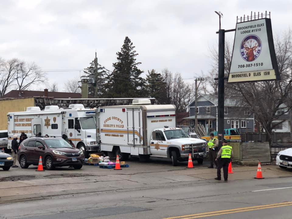 Our Elks Lodge was honored to host the pet food drive organized by the Cook County Sheriff's Department.