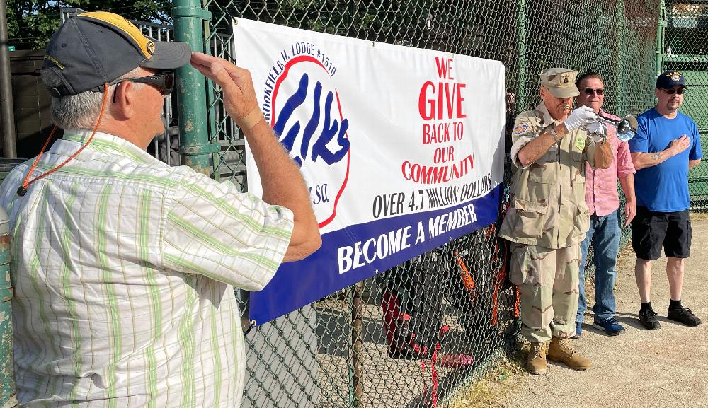 Flag Recognition at little game June 2021.