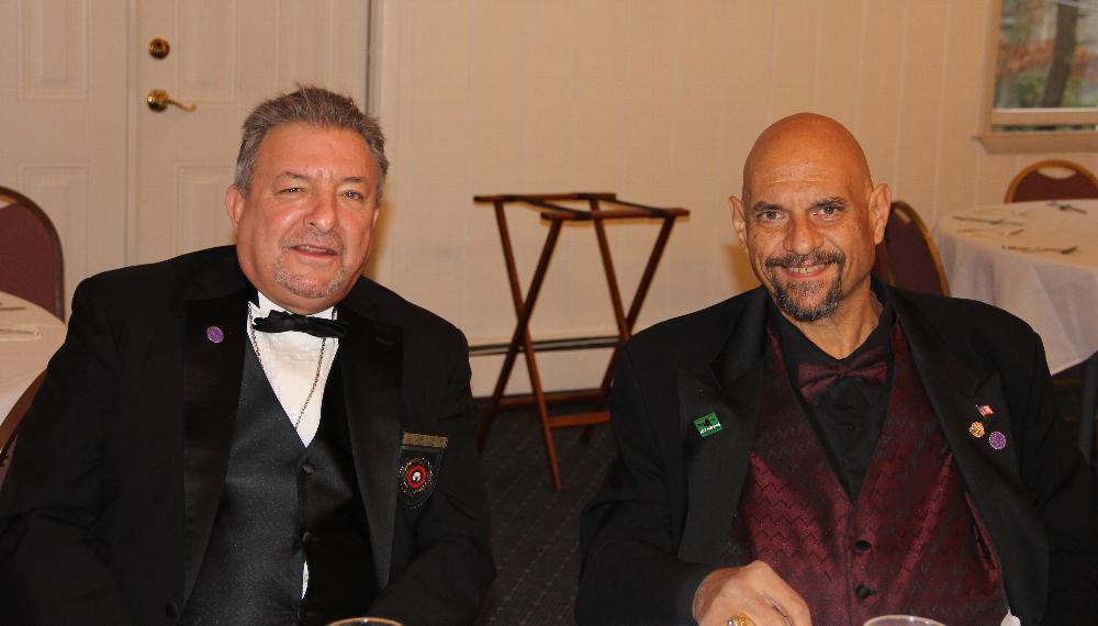  Felix Freitas (Fall River) and State 2nd VP. Steve Santosuosso (Arlington Lodge)