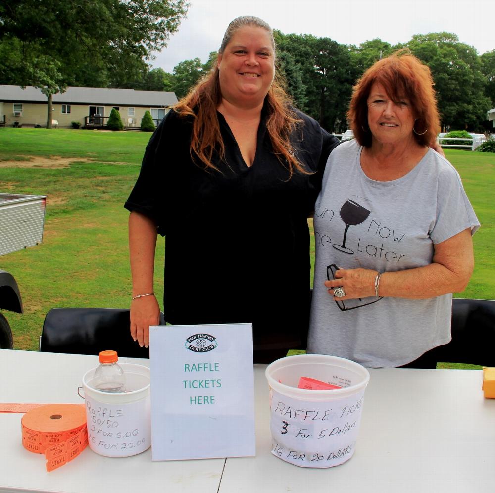 Mary Rose and Karen - dynamic duo volunteers