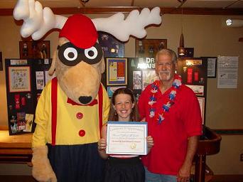 Hannah McGuckin Certificate of Appreciation