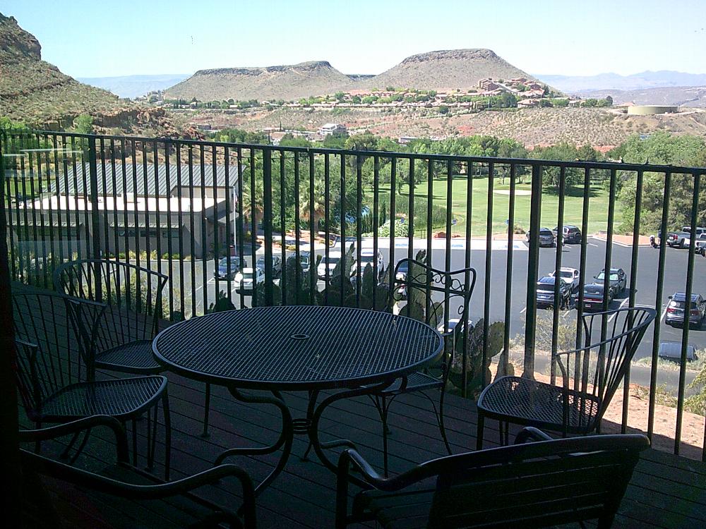 Balcony Overlooking The Golf Cours