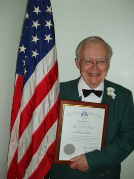 Elks of the Year Hugh Kerwin
PDDGER, PER, SCHOLARSHIP CHAIR