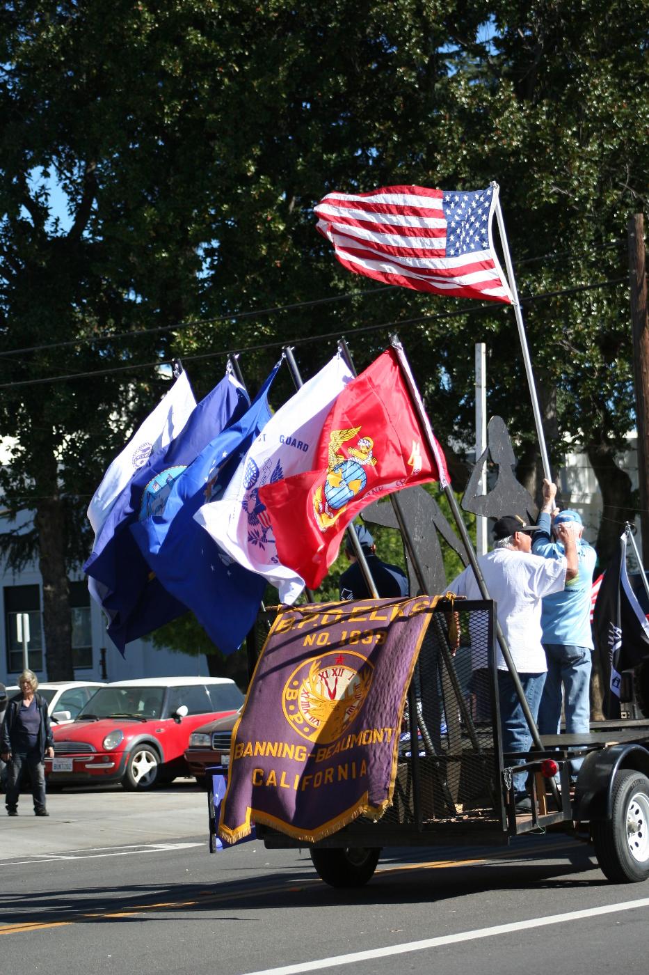 Thanks to Elk Kevin Norville for building such an amazing float for our Lodge to be represented in the 2021 Beaumont Veterans Day Parade. 