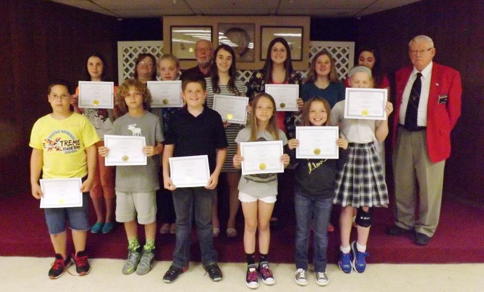 Youth Awards Banquet Winners 4 May 2015