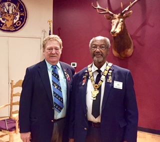 Colorado Elks Association (CEA) President Gary Salberg's visit to the Aurora Elks Lodge @1921 on October 3rd, 2017.