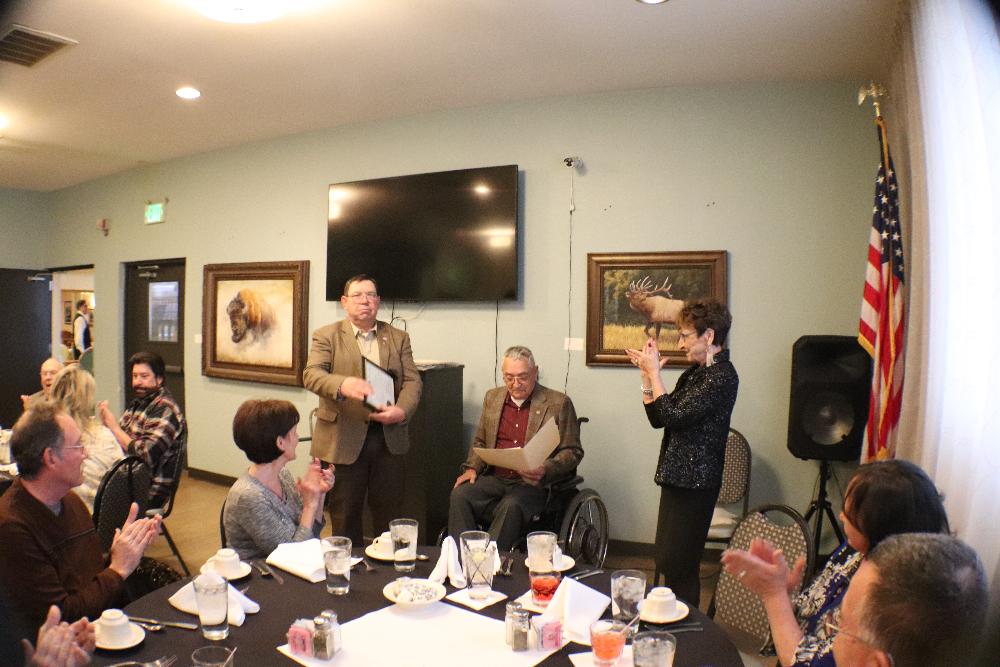 Robert (Bob) Charleston, Elk of the year.