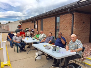 Cigar night at Aurora Elks Lodge #1921.