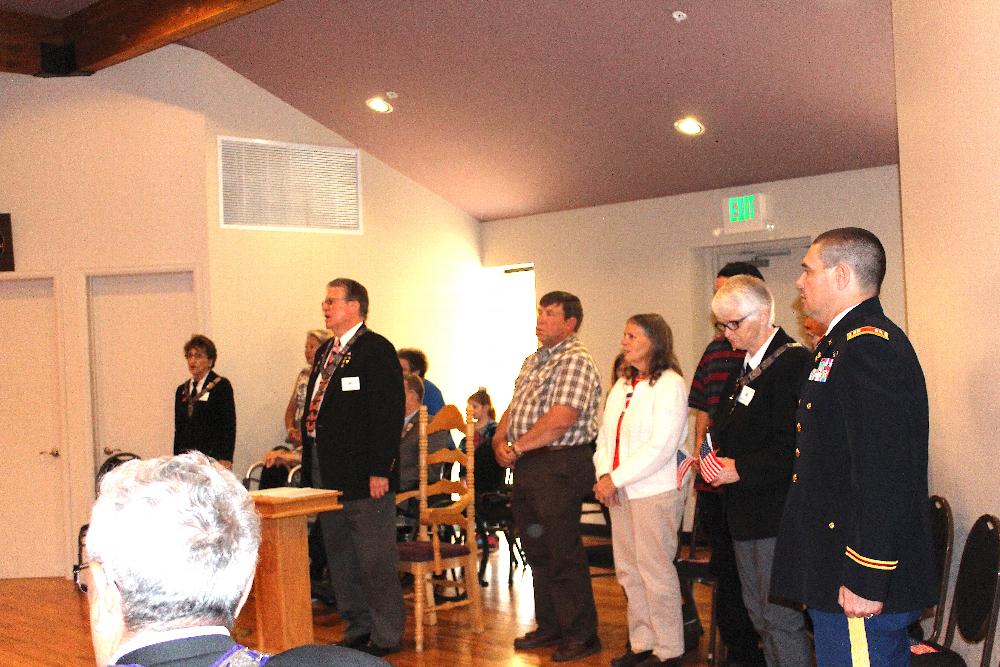 Attendees of the 2017 Flag Day